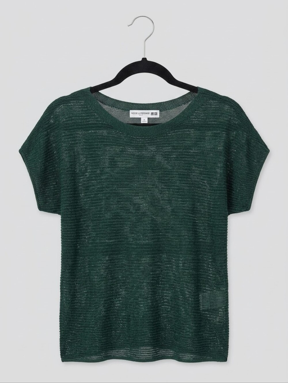 NWT Uniqlo x Ines de la Fressange Paris Knit Short-Sleeve Top, XS